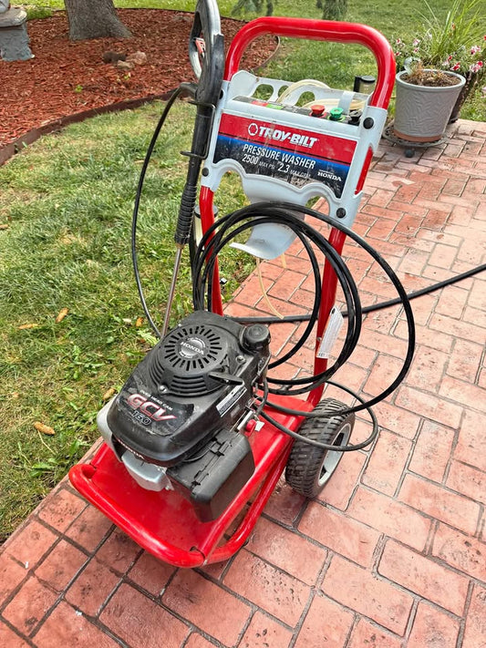 Pressure Washer red black