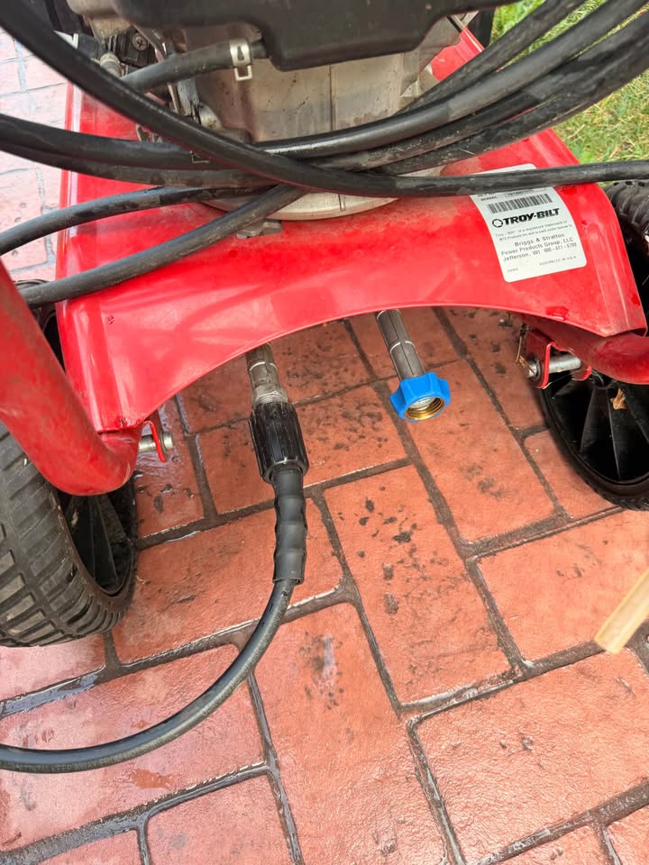 Pressure Washer red black