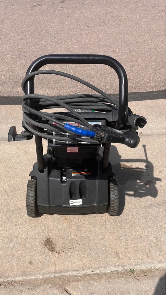 Pressure Washer red black